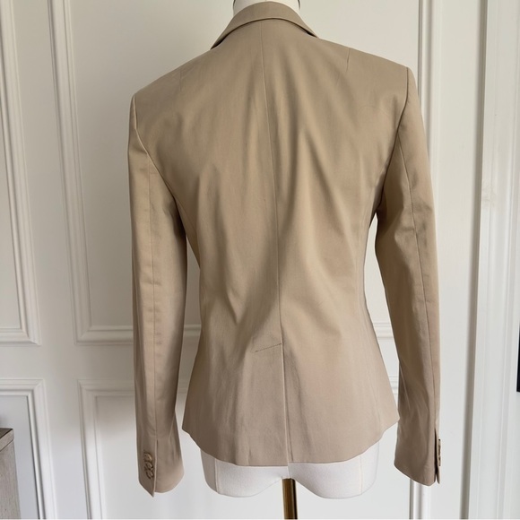 Banana Republic Women's Blazer Jacket Beige Single Button Size 0 - Picture 5 of 10